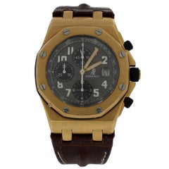 Audemars Piguet Rose Gold Royal Oak Offshore Chronograph Wristwatch, 2008