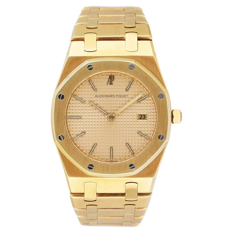 Audemars Piguet Royal 18K Yellow Gold Ladies Watch For Sale at 1stDibs
