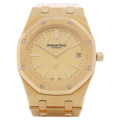 Audemars Piguet: Gelbgold-Herrenuhr, Royal Oak 0 15202BA, Einzelausgabe