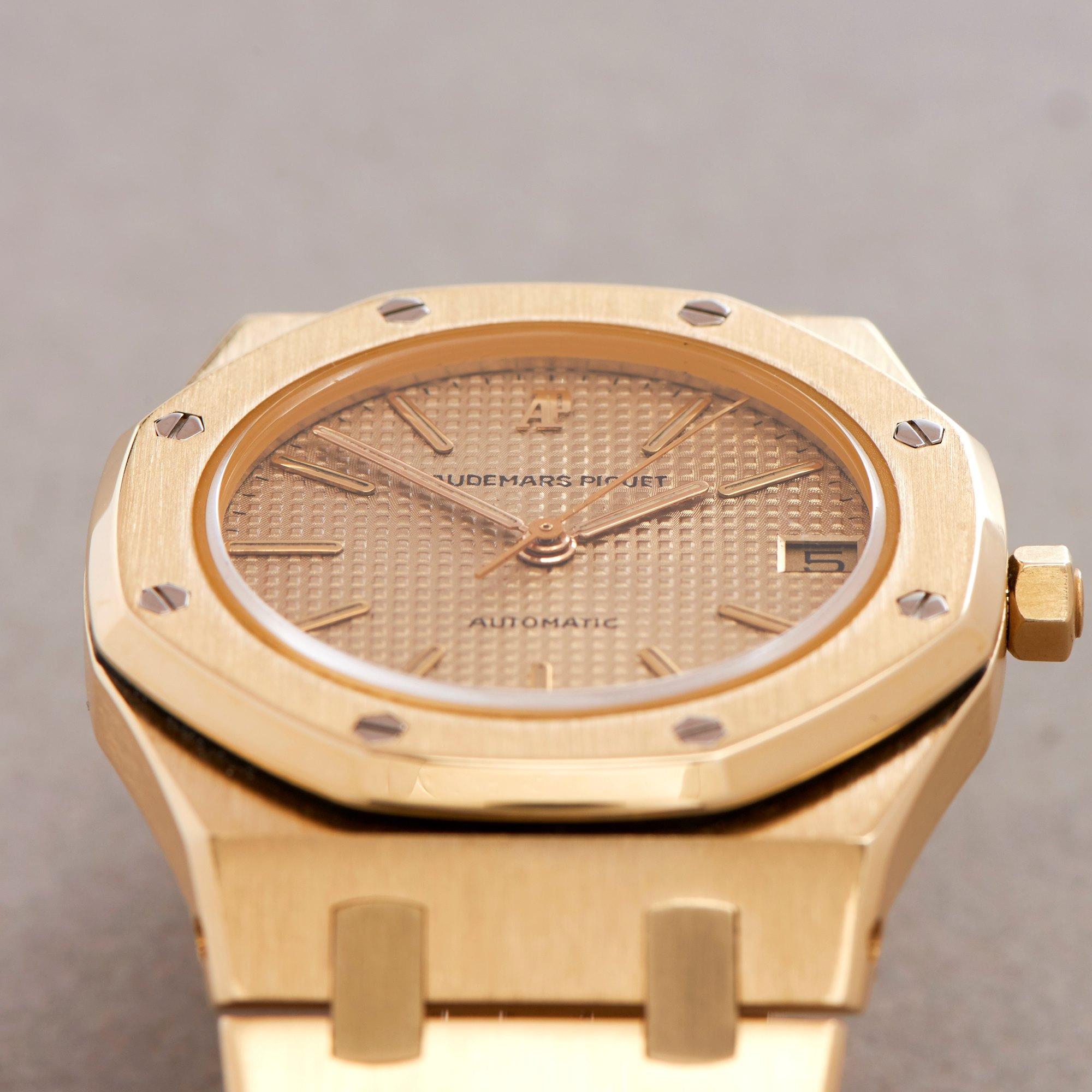 Audemars Piguet Royal Oak 0 4100BA Unisex Yellow Gold 0 Watch In Good Condition In Bishops Stortford, Hertfordshire