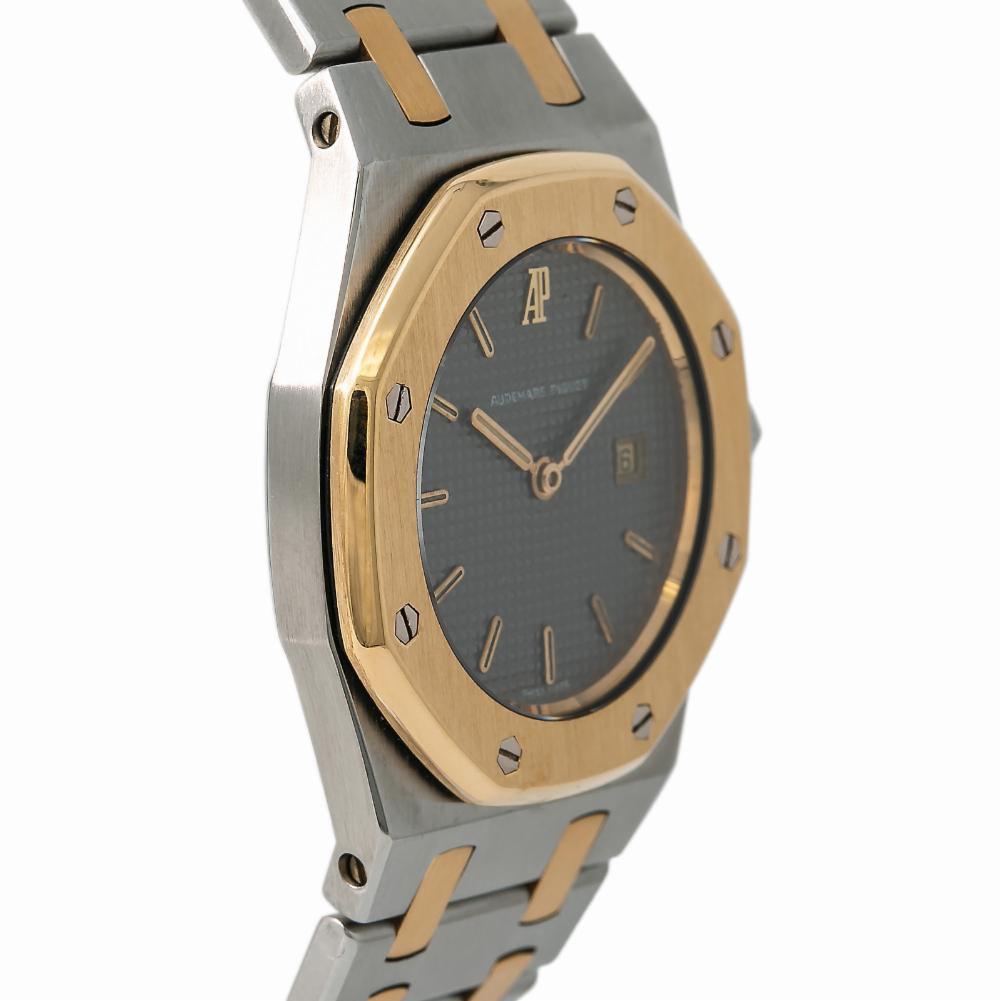 Audemars Piguet Royal Oak Reference #:14470 SA. Audemars Piguet Royal Oak 14470SA Unisex Quartz Watch Two Tone 18k YG 30mm. Verified and Certified by WatchFacts. 1 year warranty offered by WatchFacts.
