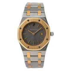 Audemars Piguet Royal Oak 14470 SA; Black Dial, Certified at 1stDibs