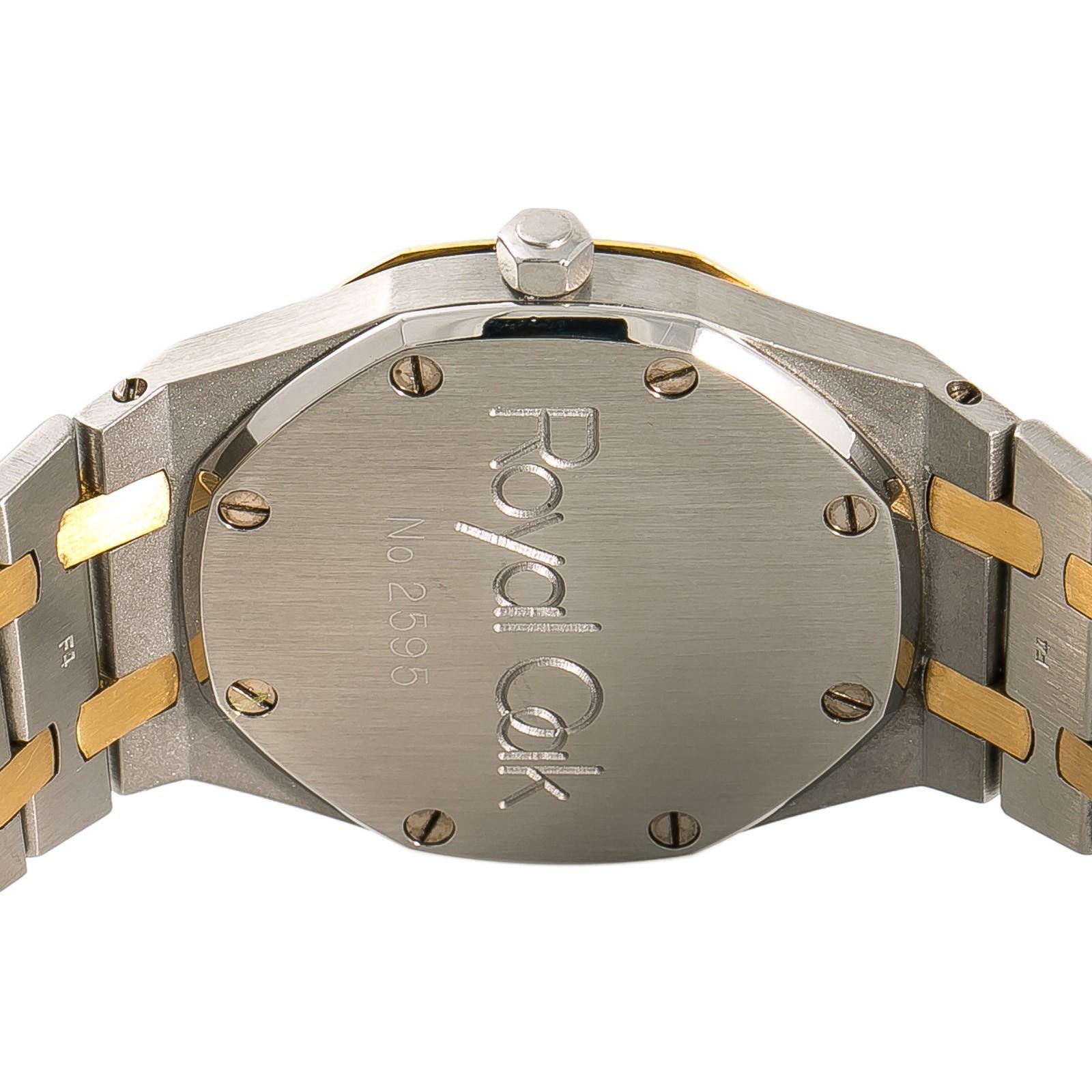 Audemars Piguet Royal Oak 14700sa Men’s Automatic Watch 18 Karat Two-Tone In Good Condition In Miami, FL