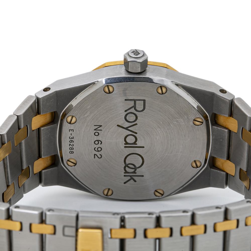 Men's Audemars Piguet Royal Oak 15000SA 18K Yellow Gold Unisex Automatic Watch For Sale