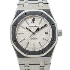 Audemars Piguet Royal Oak 15300ST White Dial Automatic Watch Box & Paper