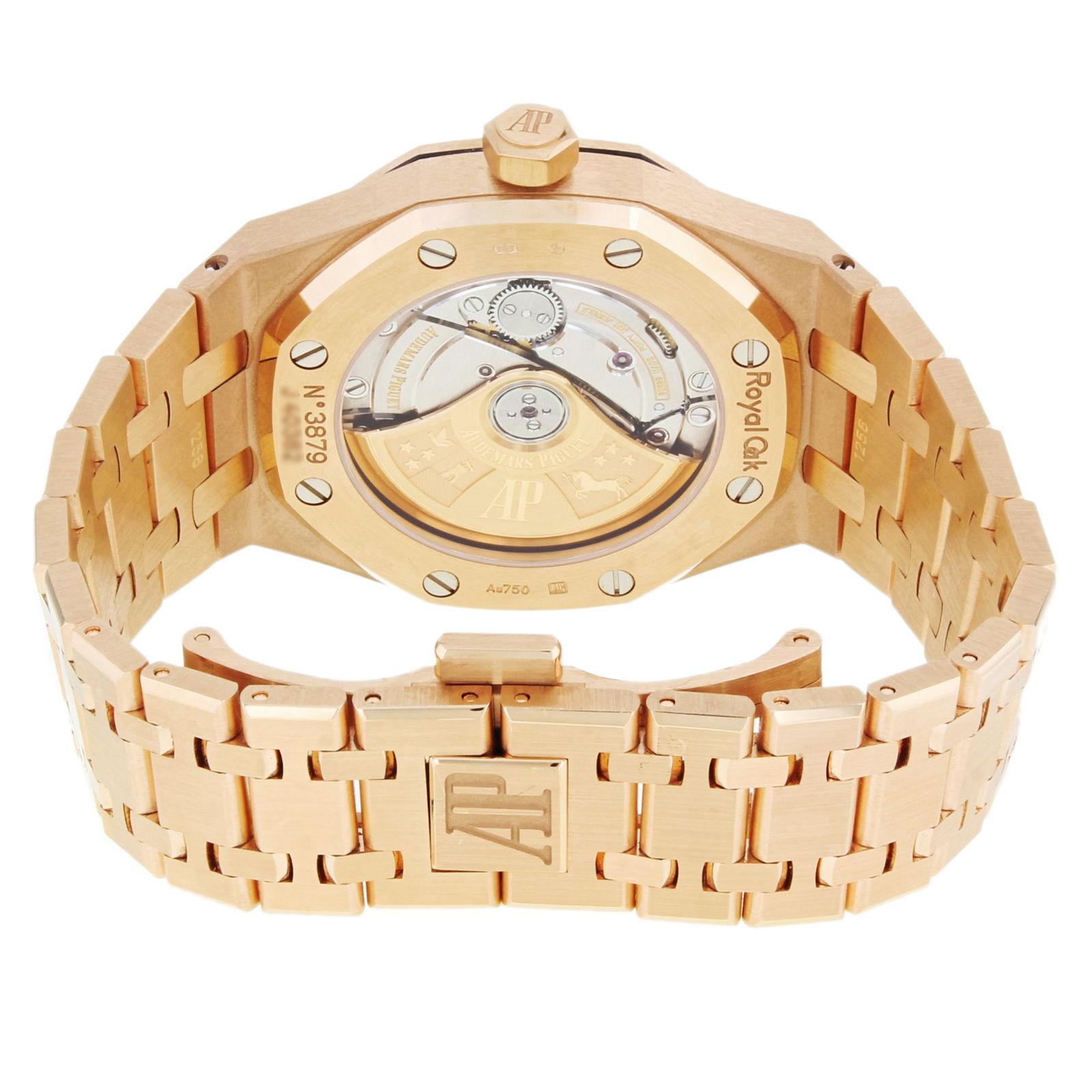 Men's Audemars Piguet Royal Oak 15451OR.ZZ.1256OR.01 18 Karat Gold Automatic Watch