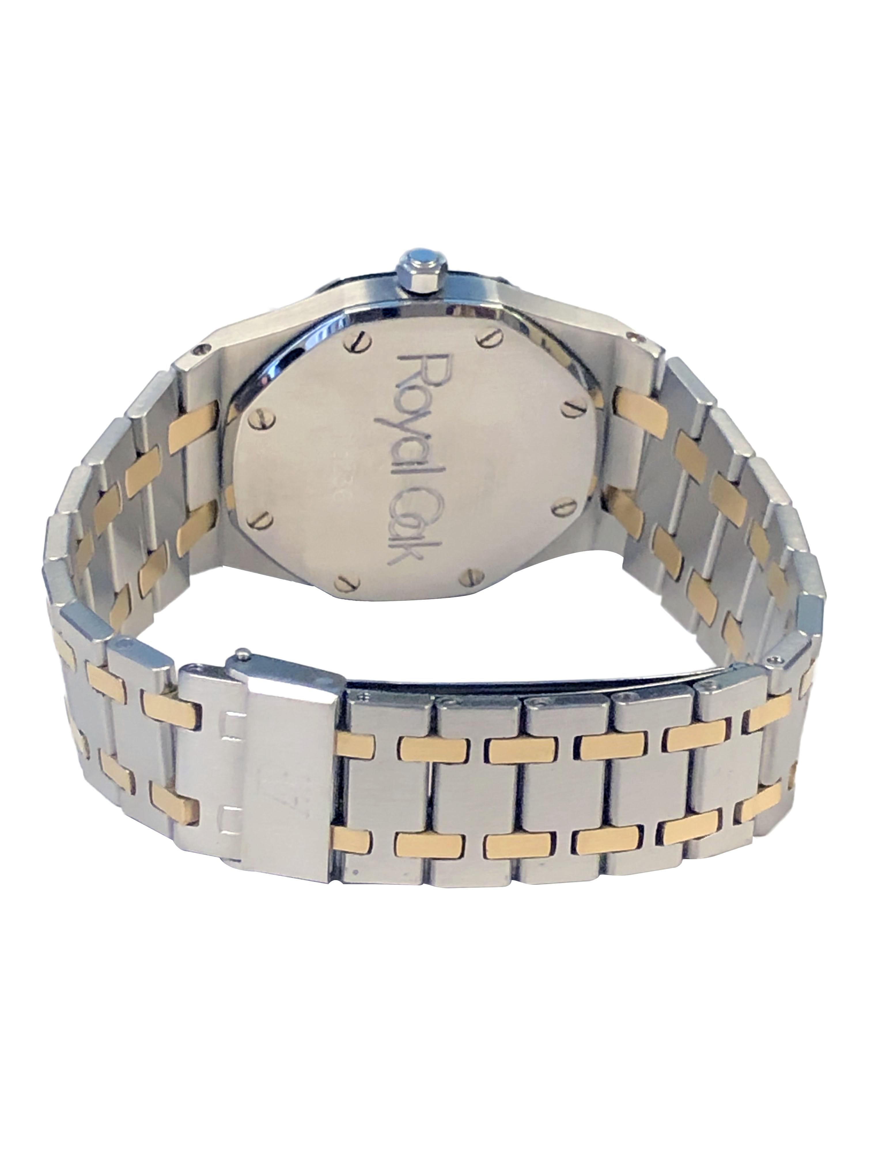 Audemars Piguet Royal Oak Montre-bracelet automatique en or et acier 1670 Excellent état - En vente à Chicago, IL