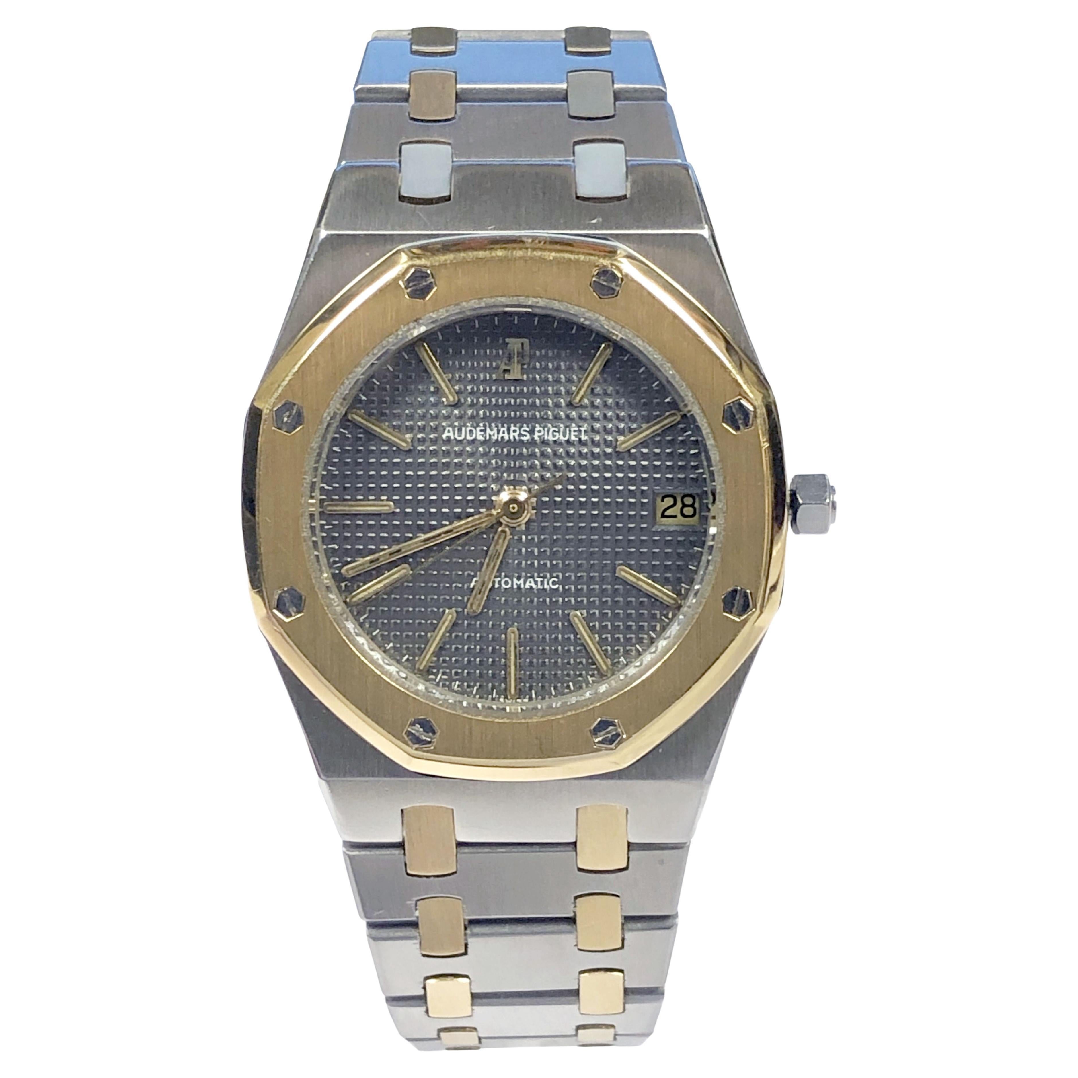Audemars Piguet Royal Oak 1670 Gold and Steel Automatic Wrist Watch