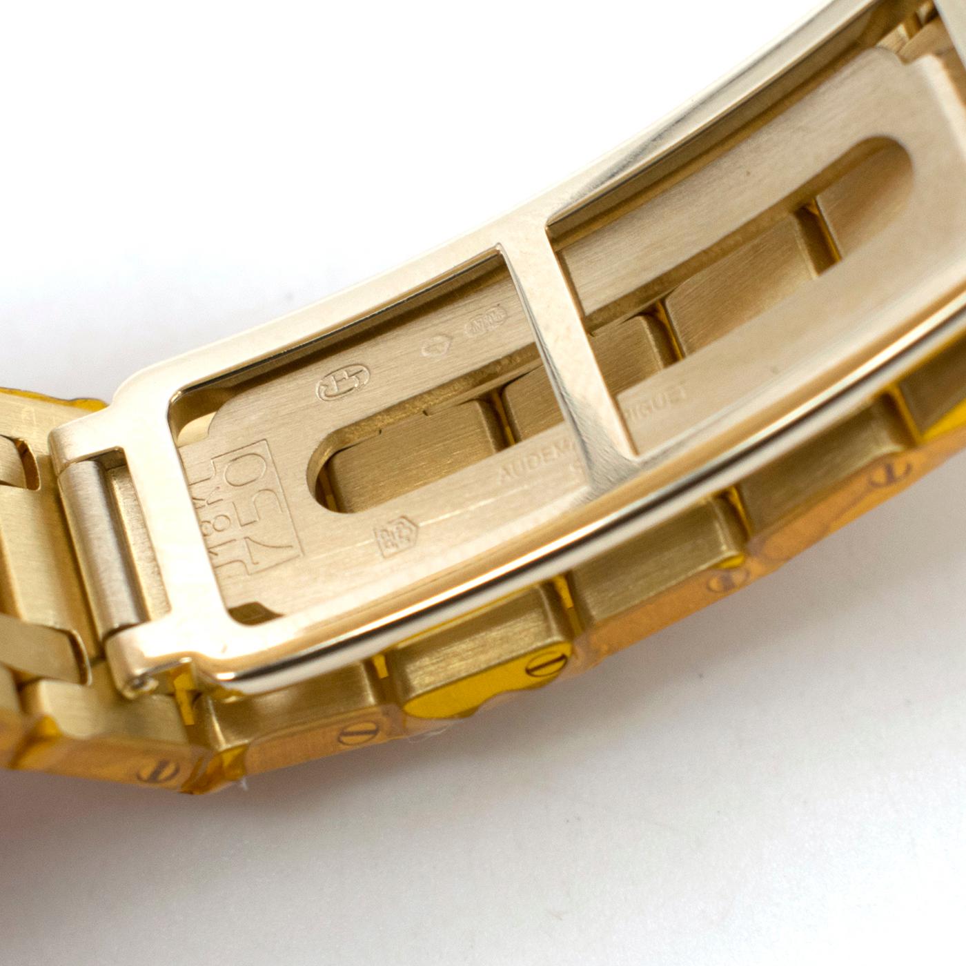 Audemars Piguet Royal Oak 18 Karat Gold Watch 6