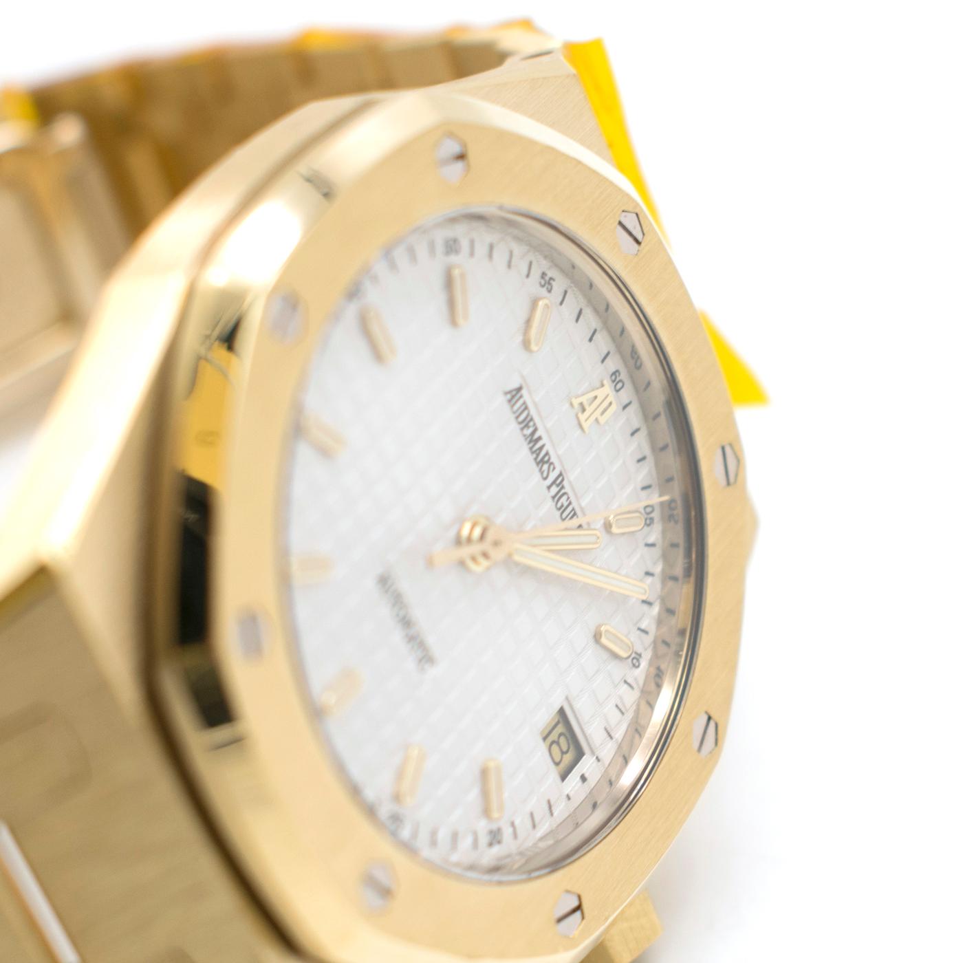 Audemars Piguet Royal Oak 18 Karat Gold Watch 3