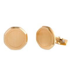 Audemars Piguet Royal Oak 18 Karat Yellow Gold Octagonal Cufflinks