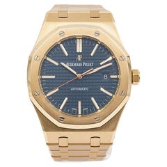 Audemars Piguet Royal Oak 18k Rose Gold 154000R B&P 2016