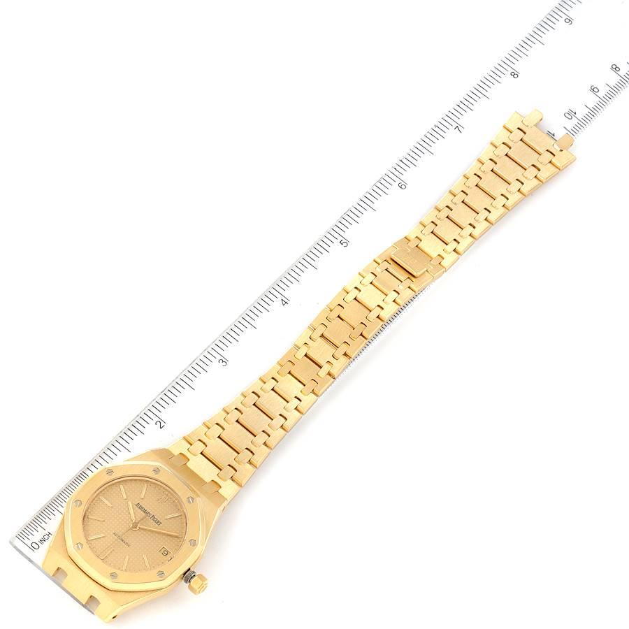 Audemars Piguet Royal Oak 18k Yellow Gold Mens Watch 14790BA 1