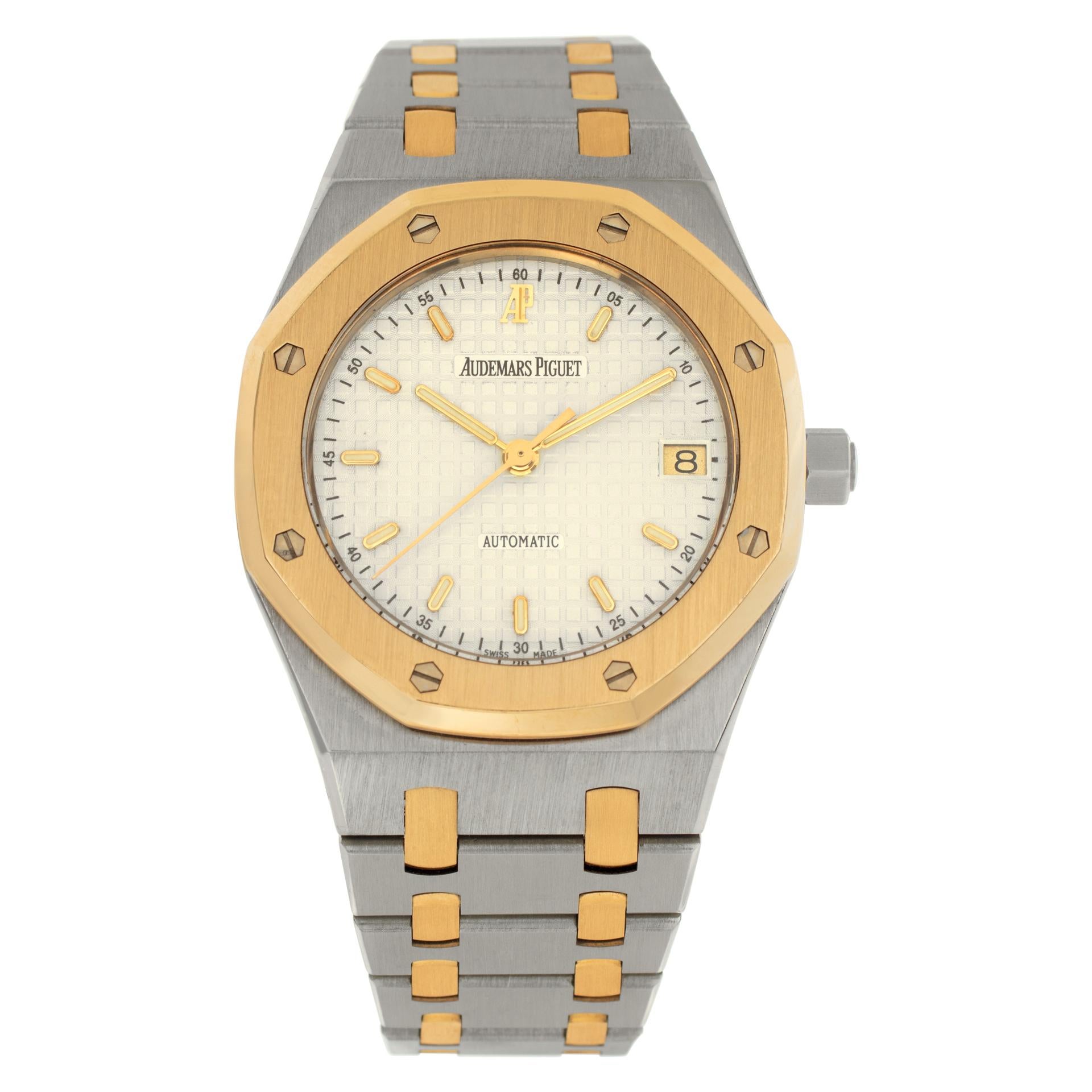 Audemars Piguet Royal Oak 18k yellow gold & stainless steel Automatic Wristwatch For Sale