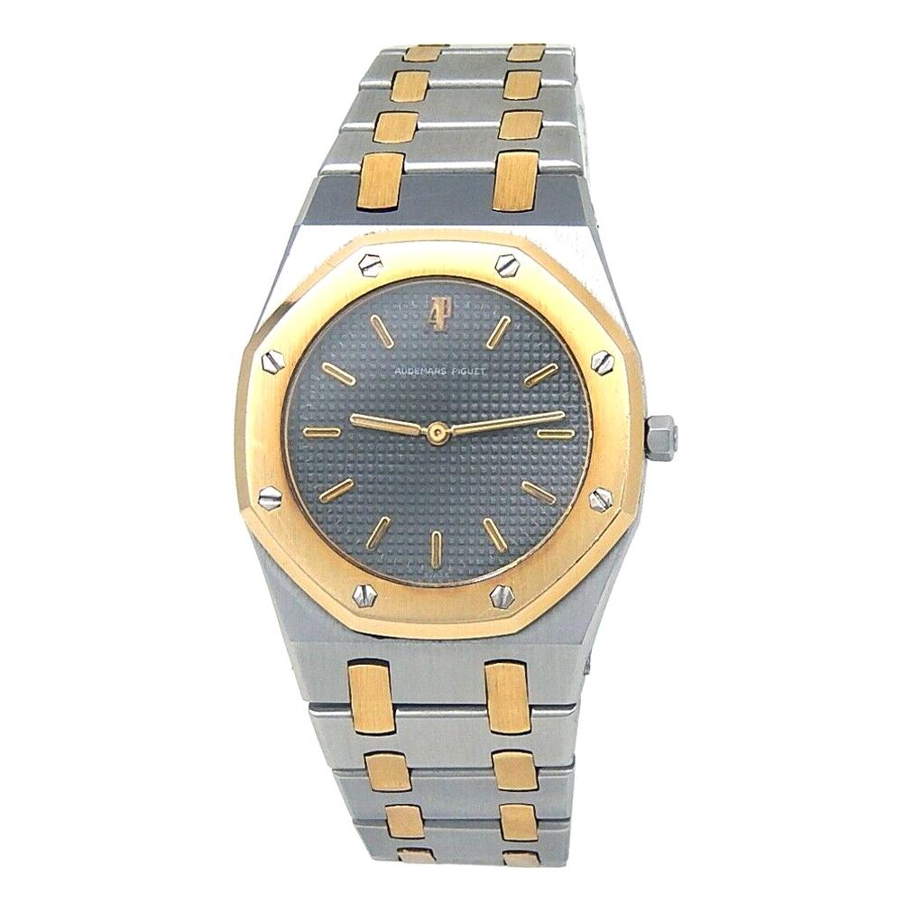 Audemars Piguet Royal Oak 18k Yellow Gold & Stainless Steel Men's Watch Quartz For Sale