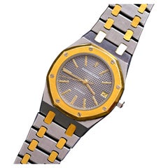 Audemars Piguet Royal Oak or jaune 18K et acier à quartz 4100, années 1980