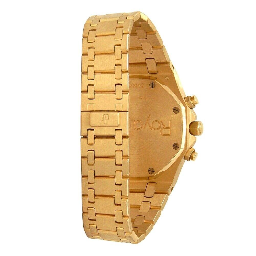 Men's Audemars Piguet Royal Oak 18k Yellow Gold Watch Automatic 25960BA.OO.1185BA.01 For Sale
