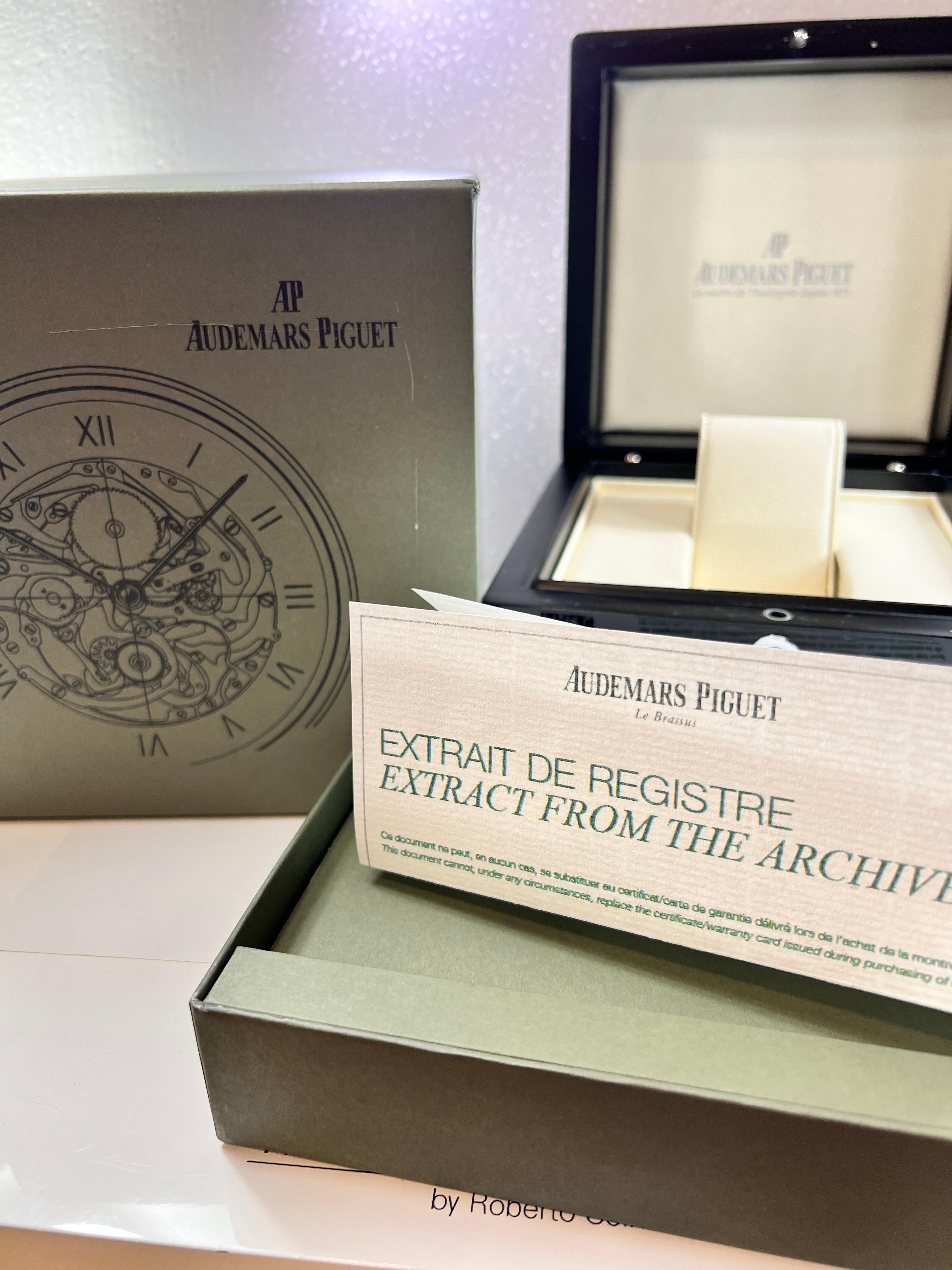 Audemars Piguet Royal Oak 18K Yellow Gold Watch Mechanical 1989 with ...