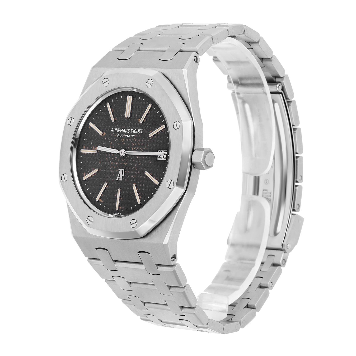 Audemars Piguet Royal Oak 1ère édition « A series » Montre de 39 mm 5402ST vers 1972 en vente 1