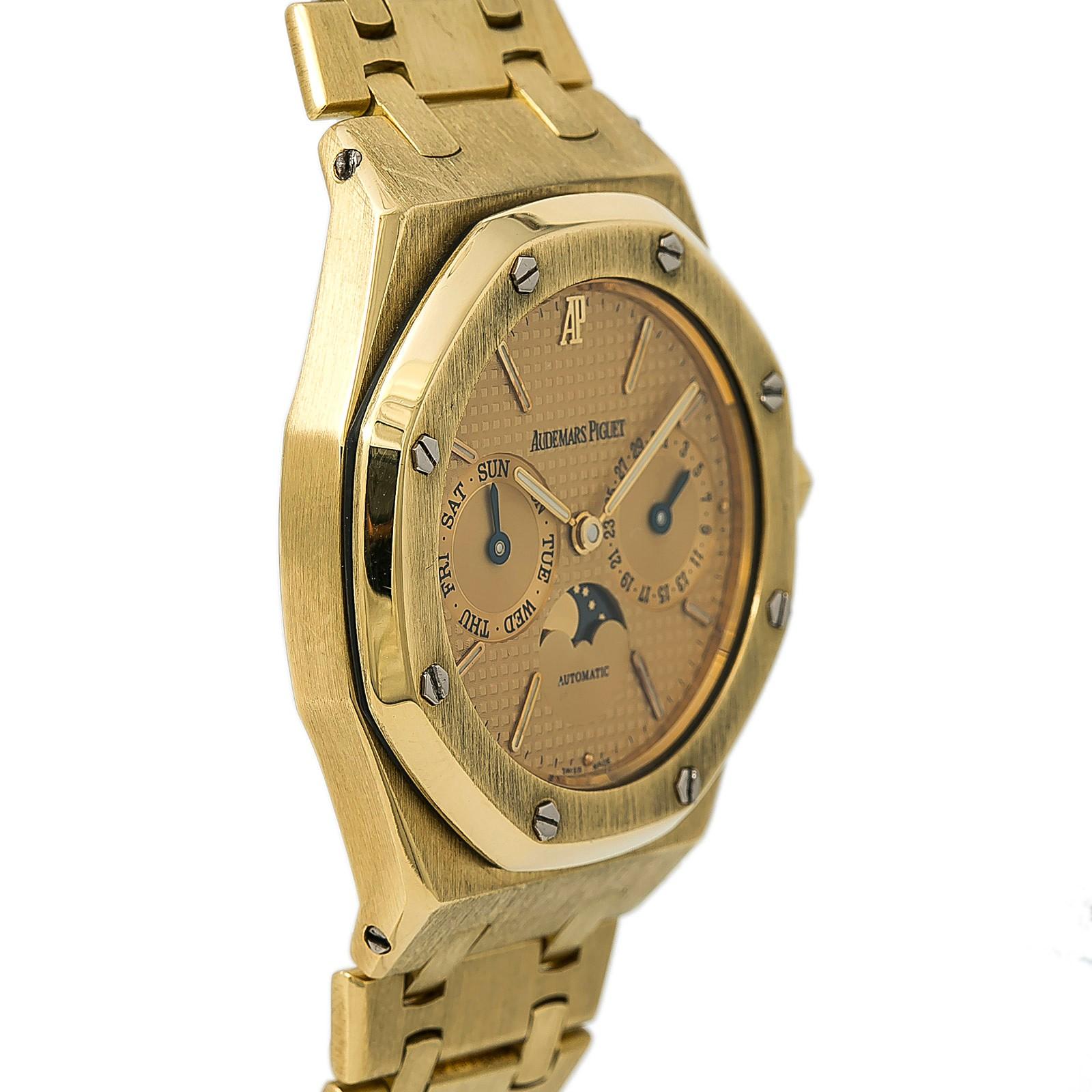 Audemars Piguet Royal Oak Reference #:25594BA.OO.0477BA.01. Audemars Piguet Royal Oak 25594.BA.0.0477.BA.01 Mens Automatic Watch 18K YG 36mm. Verified and Certified by WatchFacts. 1 year warranty offered by WatchFacts.
