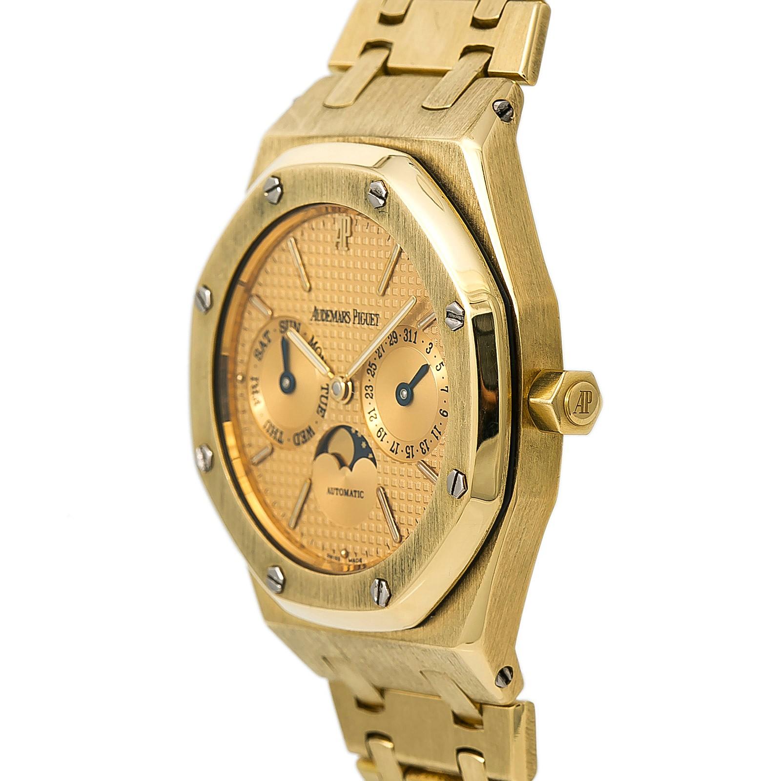 Audemars Piguet Royal Oak 25594.Ba.0.0477.Ba.01 Men Automatic Watch 18K Yg 36Mm 1