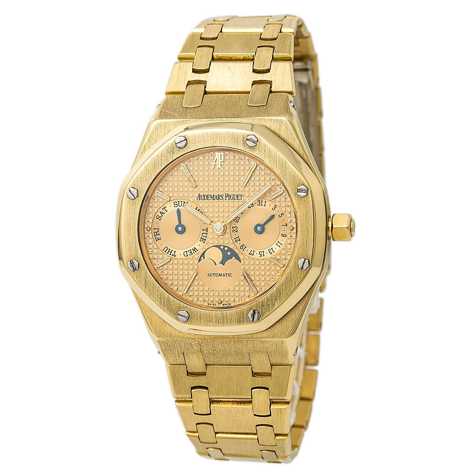 Audemars Piguet Royal Oak 25594.Ba.0.0477.Ba.01 Men Automatic Watch 18K Yg 36Mm