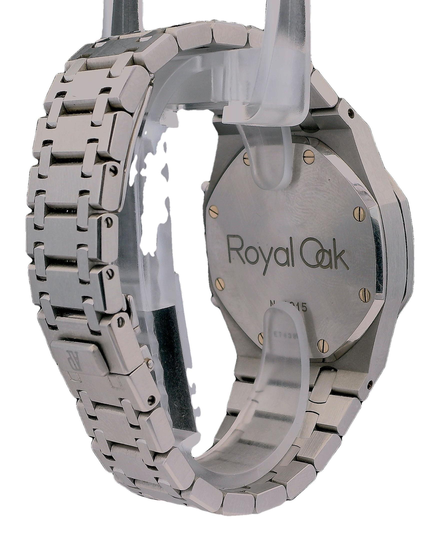 Men's Audemars Piguet Royal Oak 25860ST Blue Dial Mens Watch With Box & Papers For Sale