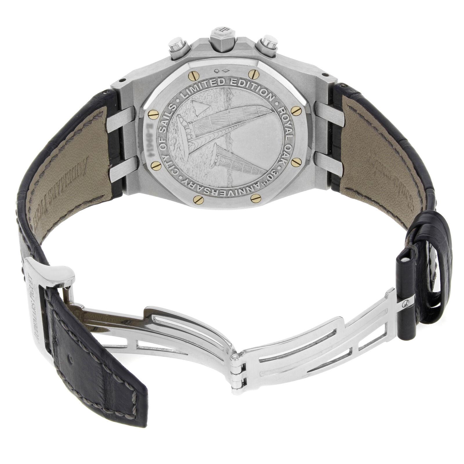 Audemars Piguet Royal Oak 25979ST.O.0002CA.01 Platinum Automatic Watch In Good Condition In New York, NY