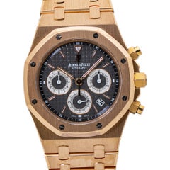 Audemars Piguet Royal Oak 260220OR Rare Dial Box & Paper 18k Rose Gold