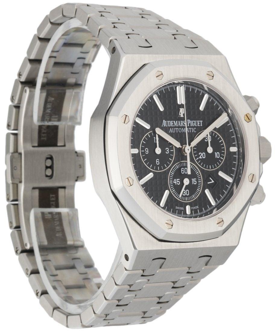 Audemars Piguet Royal Oak 26320ST Chronograph Men's Watch With Box and Papers In Excellent Condition In Great Neck, NY