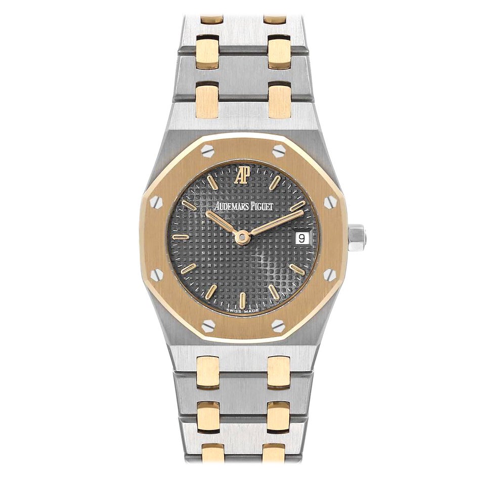Audemars Piguet Royal Oak 26mm Damenuhr aus Stahl und Gelbgold