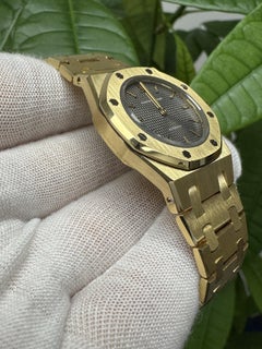 Audemars Piguet Royal Oak 30MM 18k Yellow Gold Automatic Watch Mint!
