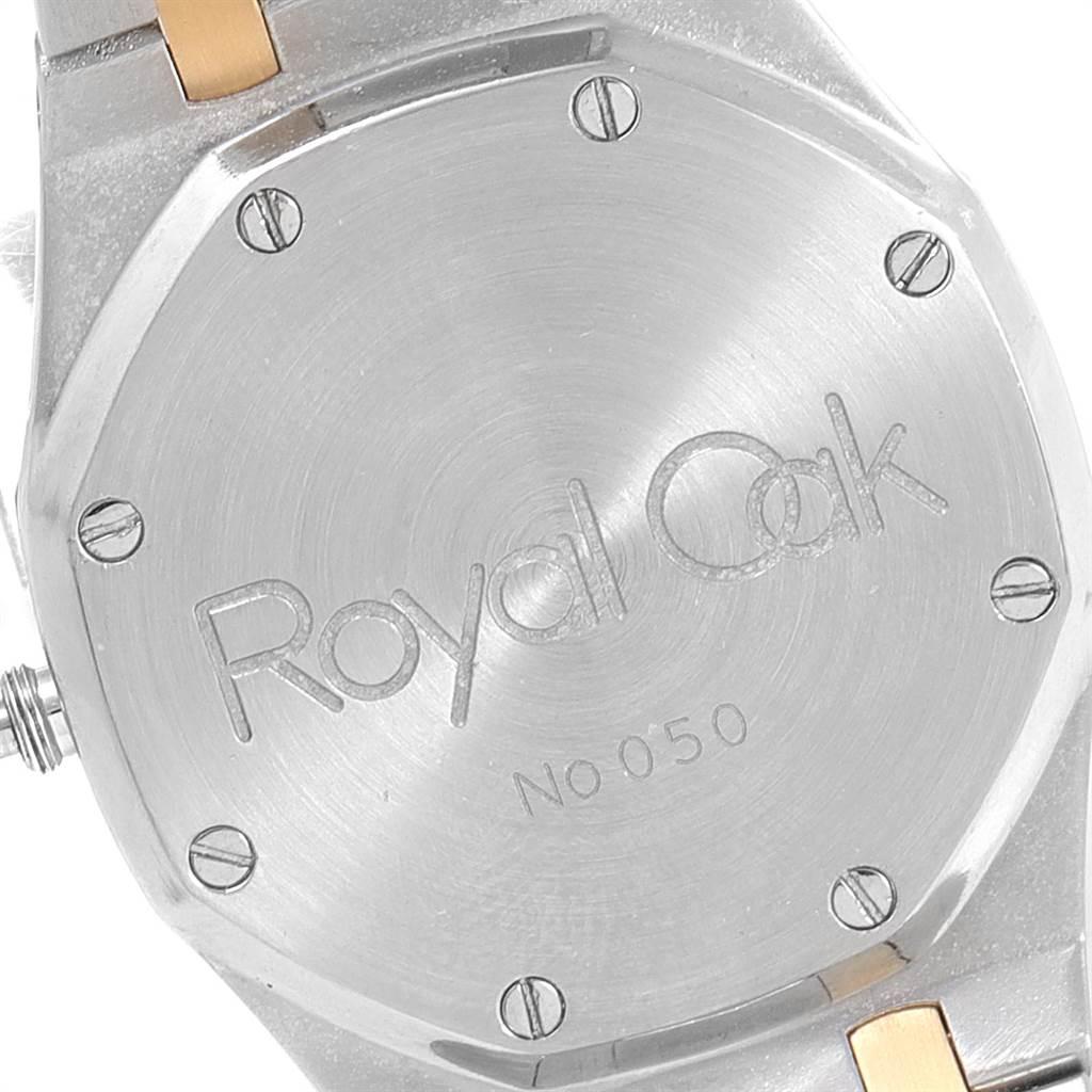 Audemars Piguet Royal Oak Grey Dial Steel Yellow Gold Men's Watch For Sale 4