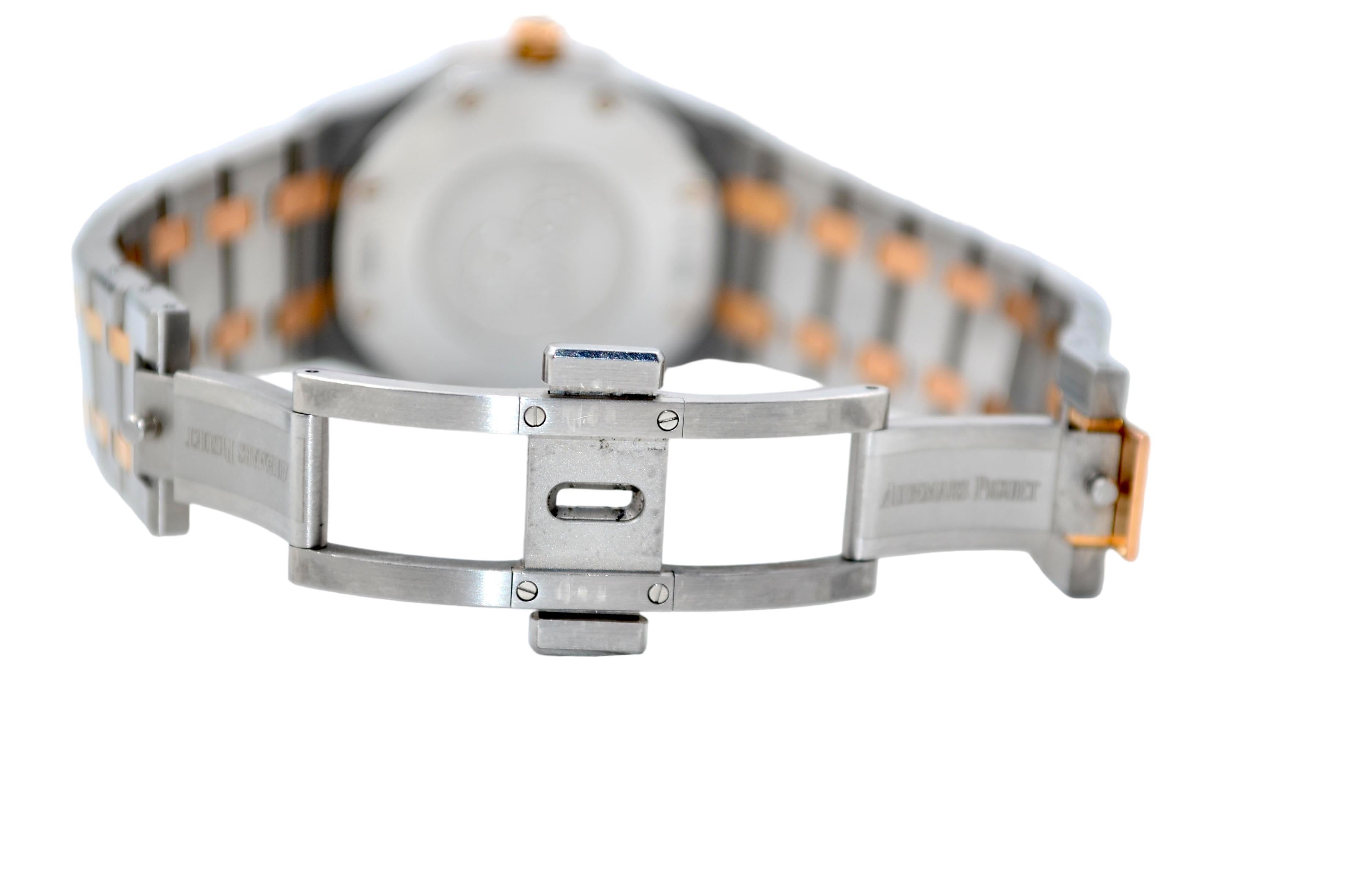 Audemars Piguet Royal Oak 33mm Quartz Gold&Steel Diamonds 67651SR.ZZ.1261SR.01 3
