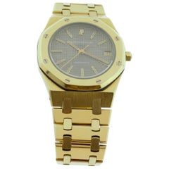 Audemars Piguet Royal Oak Yellow Gold Watch For Sale at 1stDibs