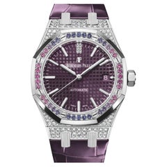 Used Audemars Piguet Royal Oak 37m Purple Dial  Limited Edition 100