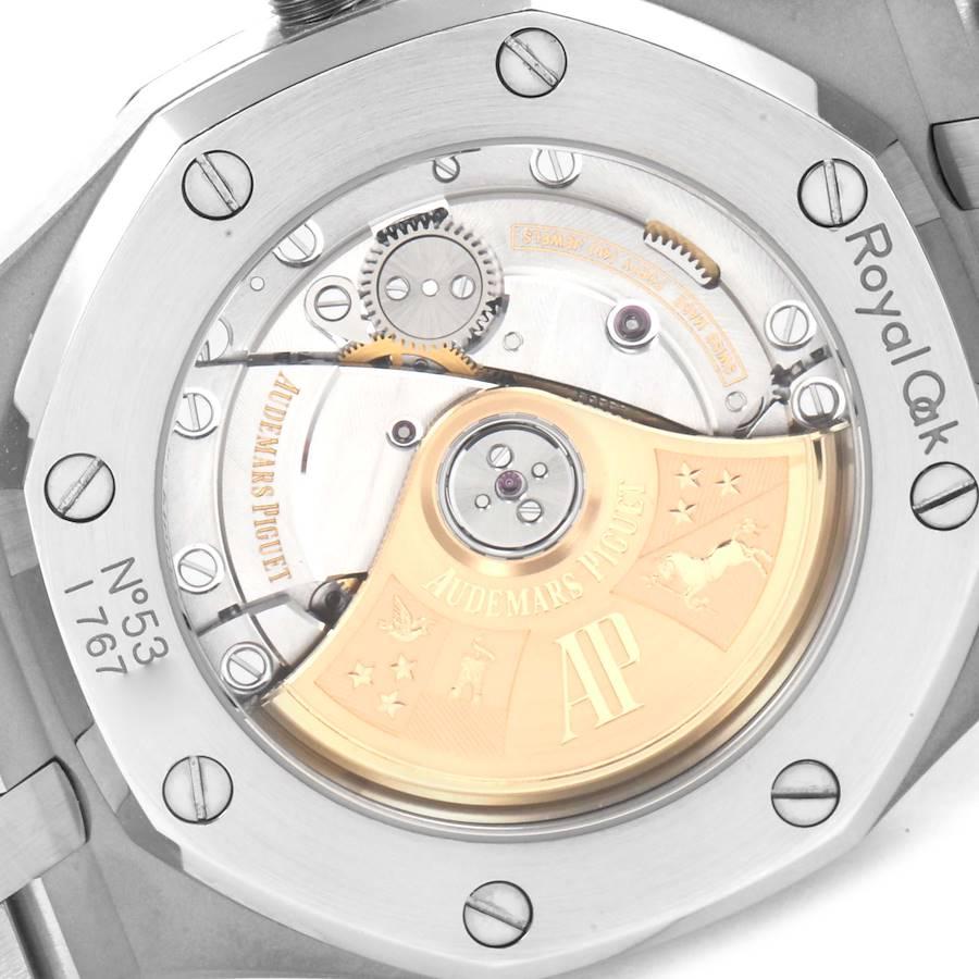 Audemars Piguet Royal Oak Midsize Stahl Herrenuhr 15450ST Box Papiere im Angebot 3
