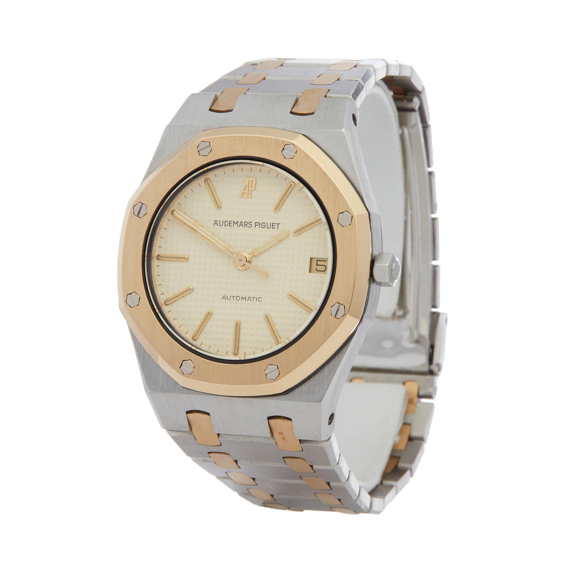 Xupes Reference: W007352
Manufacturer: Audemars Piguet
Model: Royal Oak
Model Variant: 
Model Number: 4100
Age: 1978
Gender: Unisex
Complete With: Xupes Presentation Box
Dial: White Baton
Glass: Sapphire Crystal
Case Size: 35mm
Case Material: