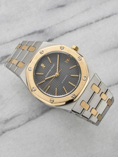 Audemars Piguet Royal Oak 4100SA Two-Tone 18K YG Steel Grey Dial 35mm