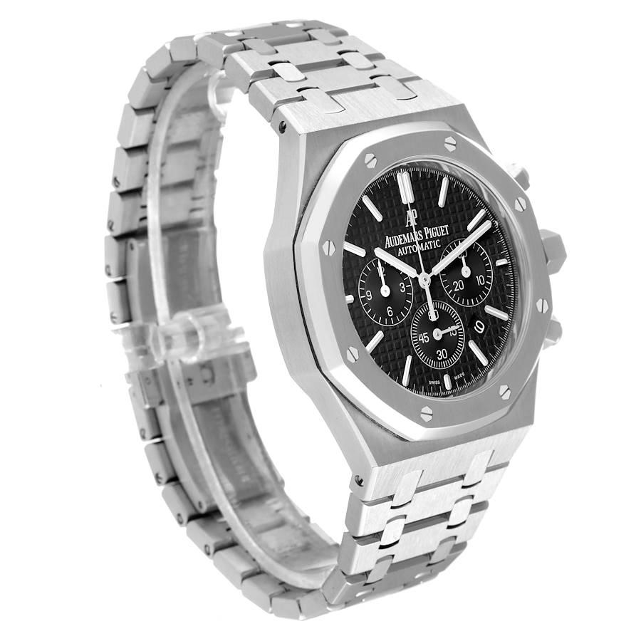 Audemars Piguet Royal Oak Chronograph Mens Watch 26320ST Box Papers In Excellent Condition For Sale In Atlanta, GA