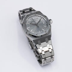 Audemars Piguet Royal Oak 50th Anniversary 15550ST Gray Dial Mens Watch