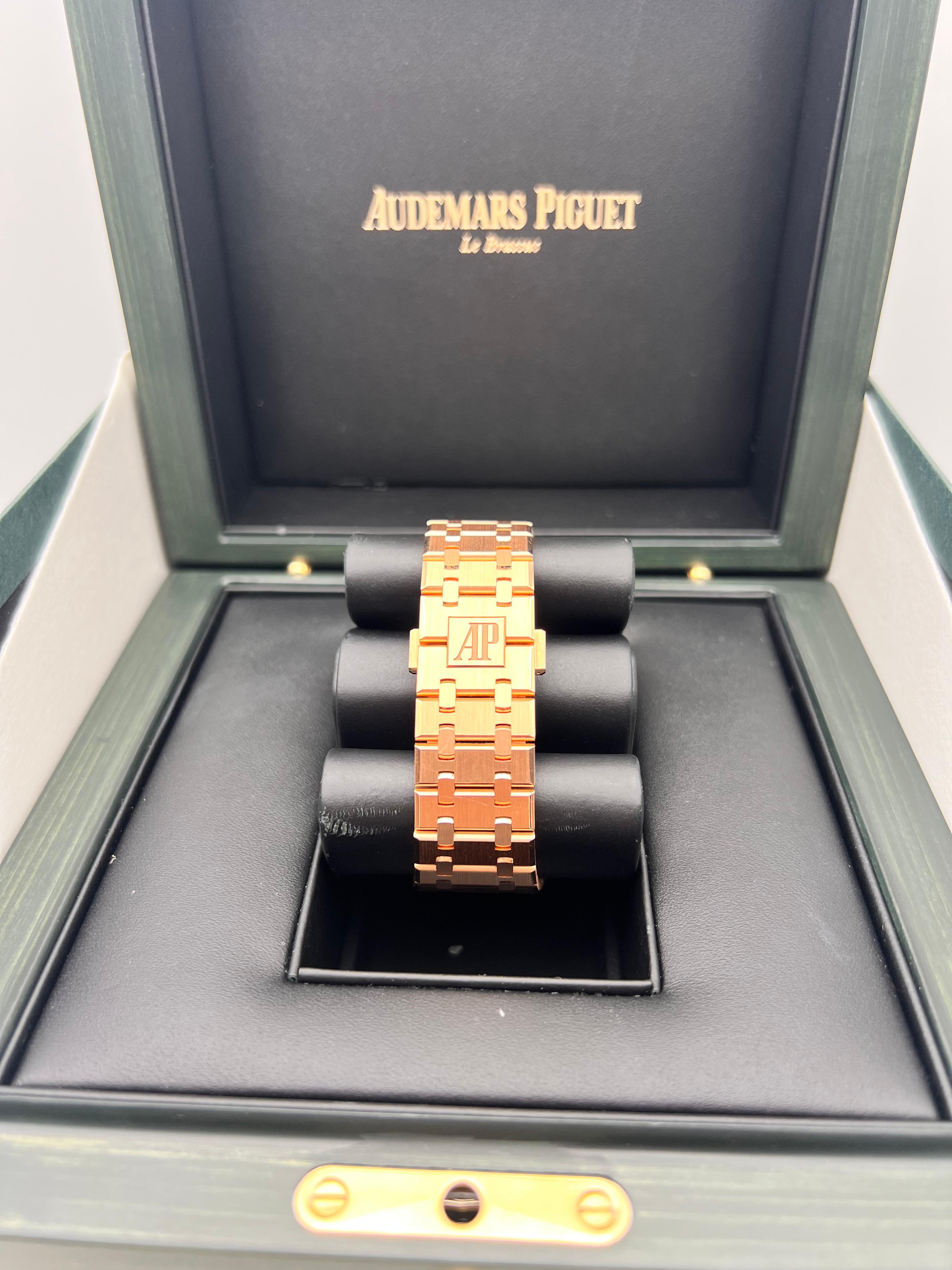 Audemars Piguet Royal Oak 50th anniversary 41mm  with box and papers, 2022  For Sale 1