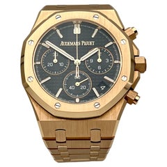 Audemars Piguet Royal Oak, 50. Jahrestag, 41 mm  mit Schachtel und Papieren, 2022 