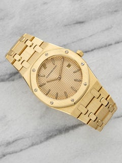 Audemars Piguet Royal Oak 56175BA Oro giallo 18 carati Quadrante champagne 33mm