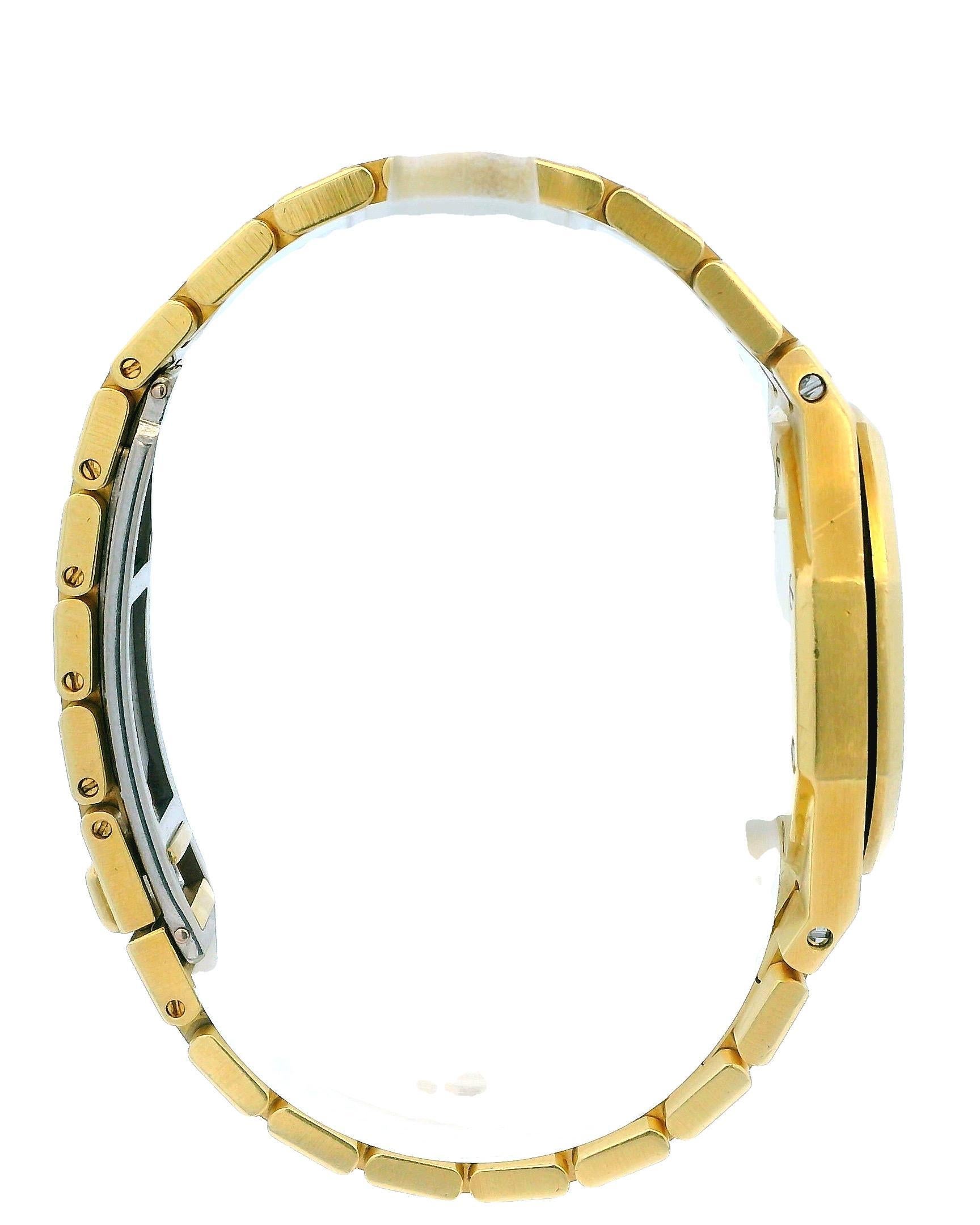 Audemars Piguet Royal Oak 6048BA 18K Gelbgold Diamant-Zifferblatt Service Papiere 1
