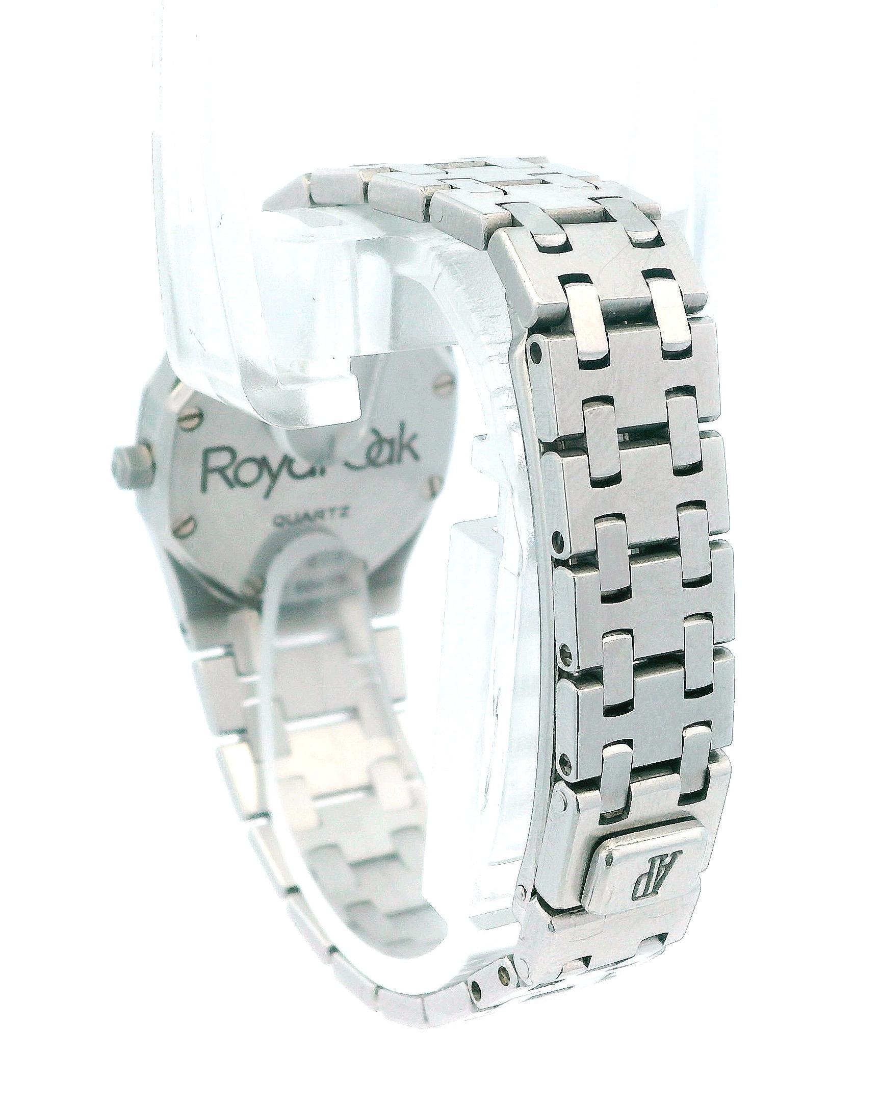 Reloj Audemars Piguet Royal Oak 66270ST de acero inoxidable para señora en venta 2