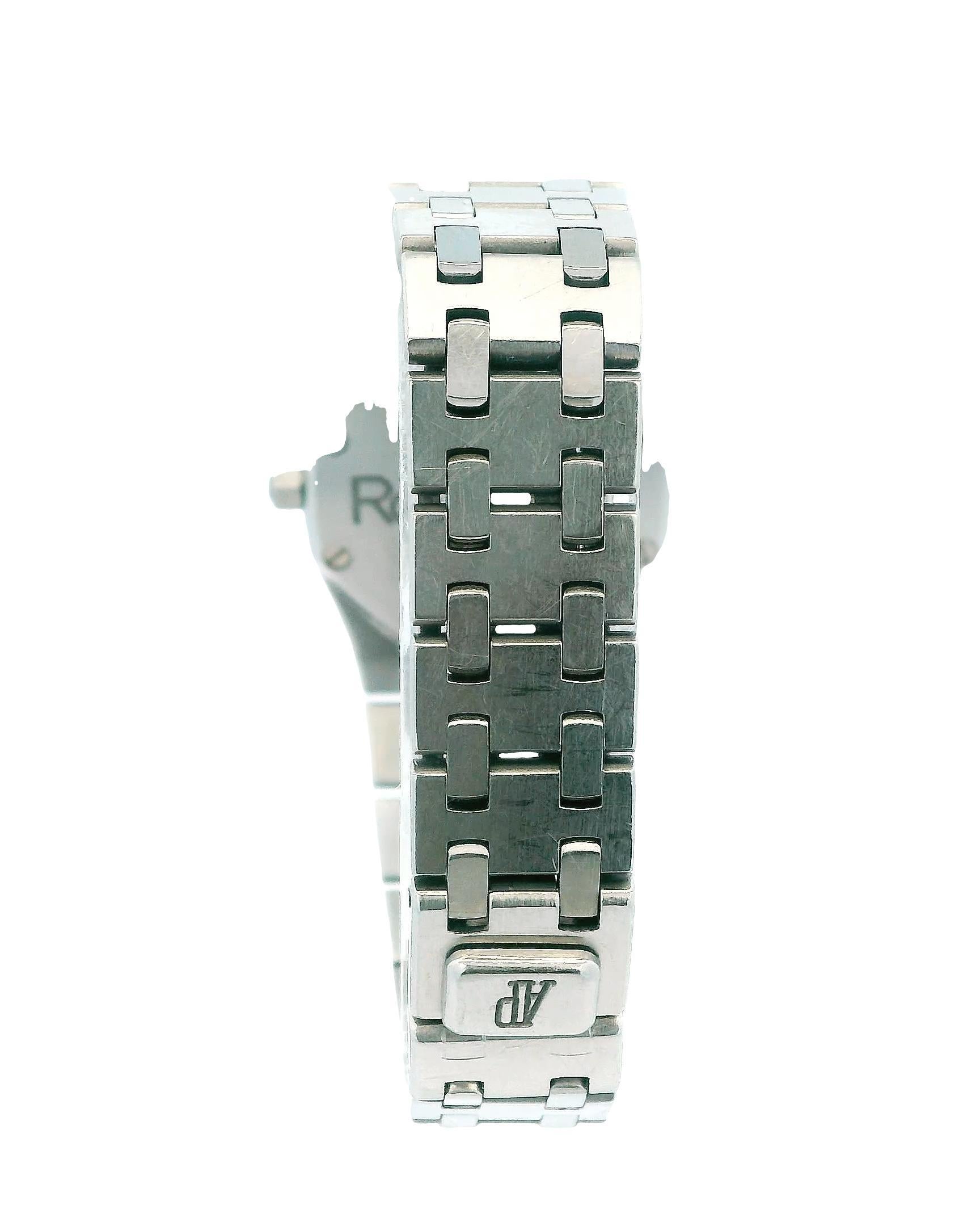 Reloj Audemars Piguet Royal Oak 66270ST de acero inoxidable para señora en venta 4