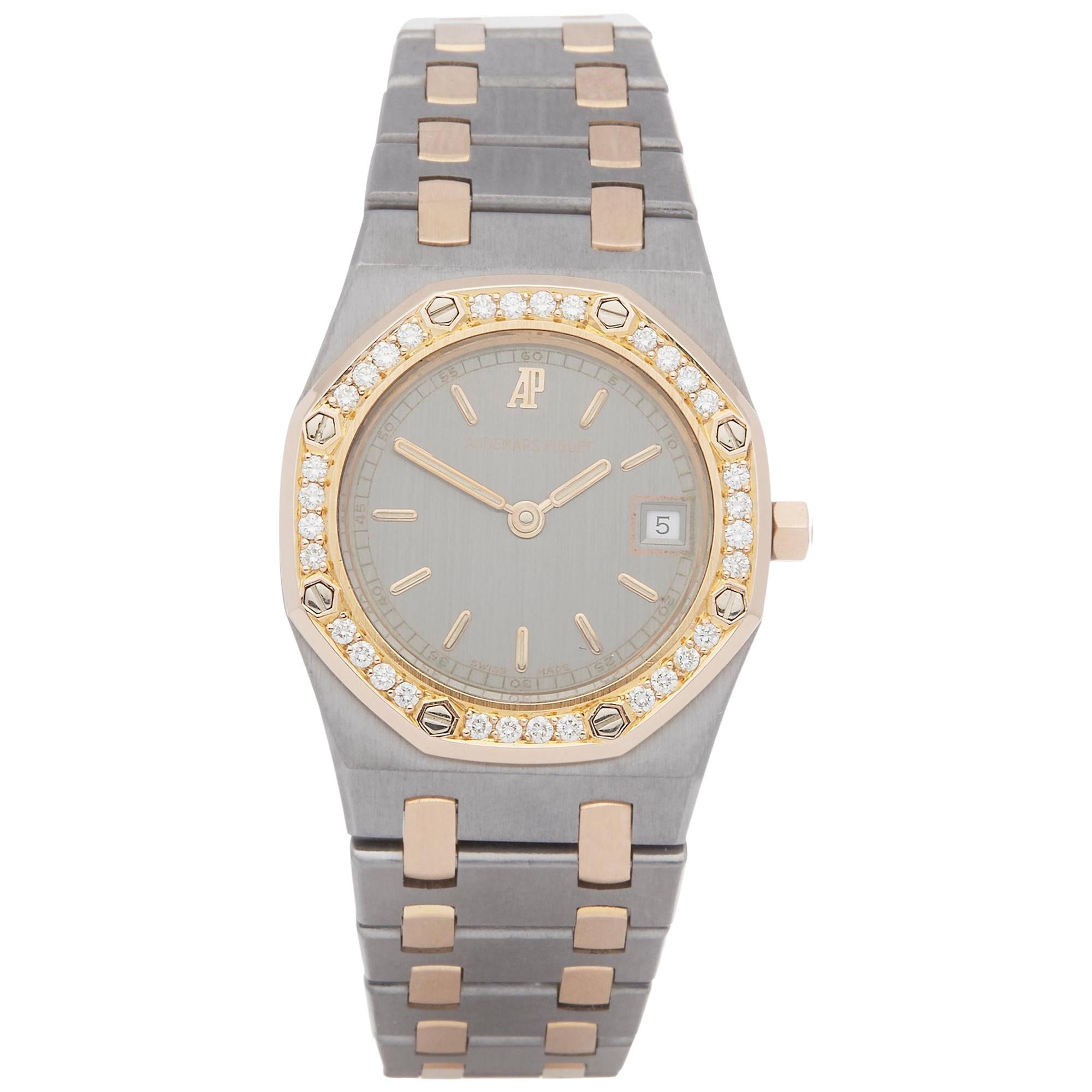 Audemars Piguet Royal Oak 66319-722 Ladies Diamond Watch