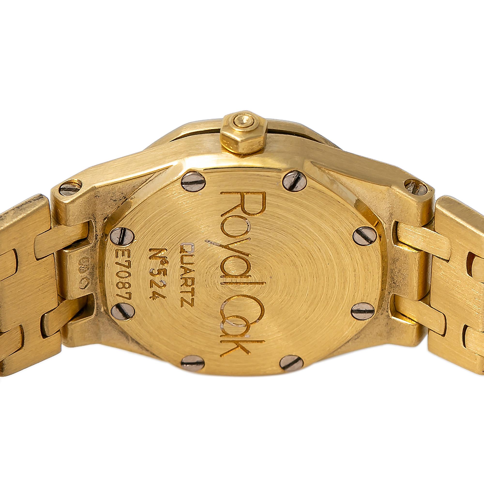 Contemporary Audemars Piguet Royal Oak 67075BA.OO.1100BA.06, Champagne Dial