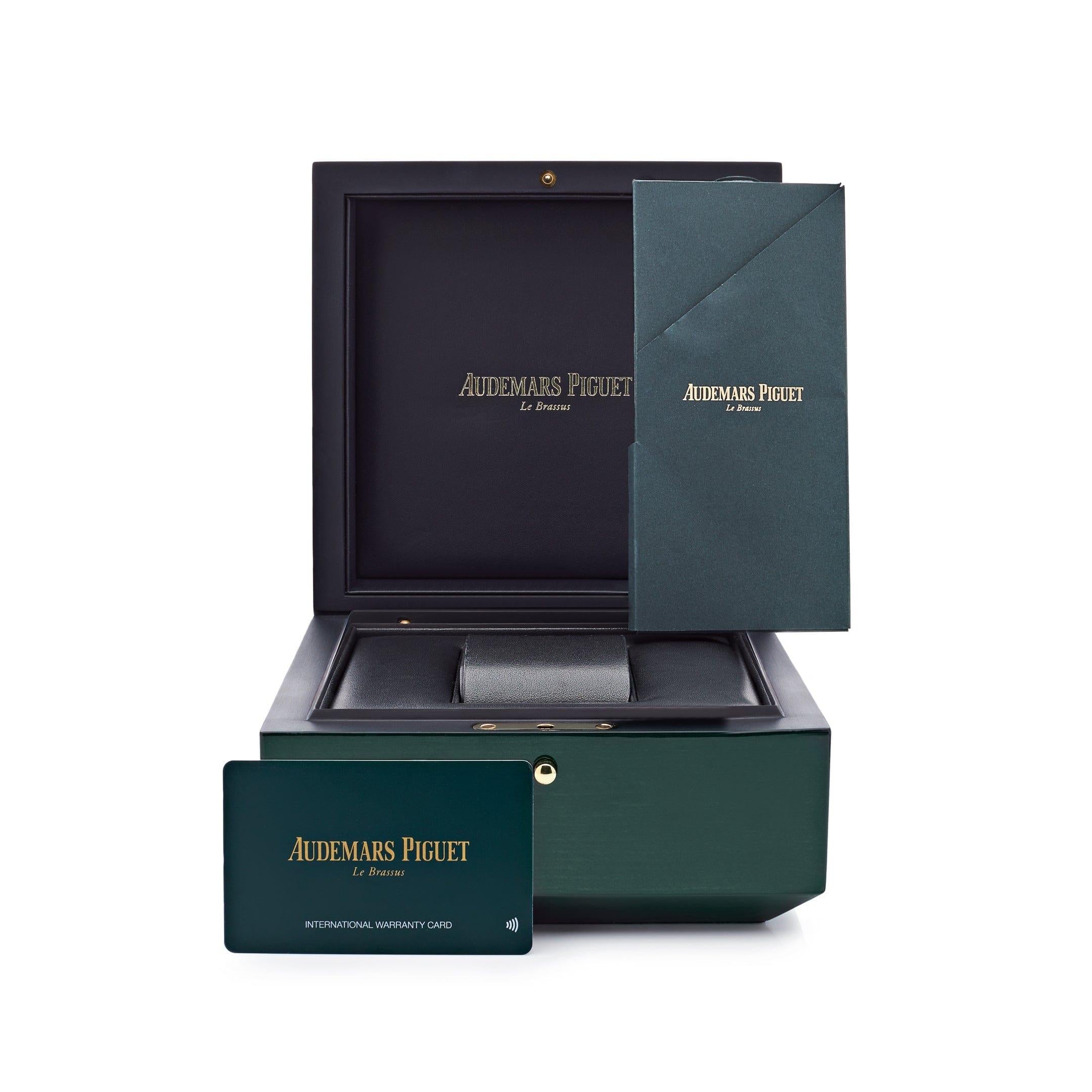 Audemars Piguet Royal Oak 67630BA.GG.1312BA.01 'Mini' Frosted Yellow Gold Quartz For Sale 5